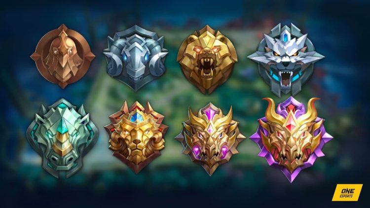 mobile legends bang bang ranks